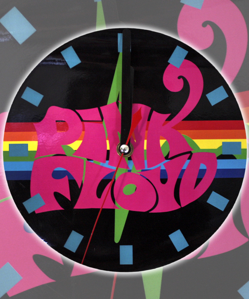 Часы настенные RockMerch Pink Floyd - фото 1 - rockbunker.ru
