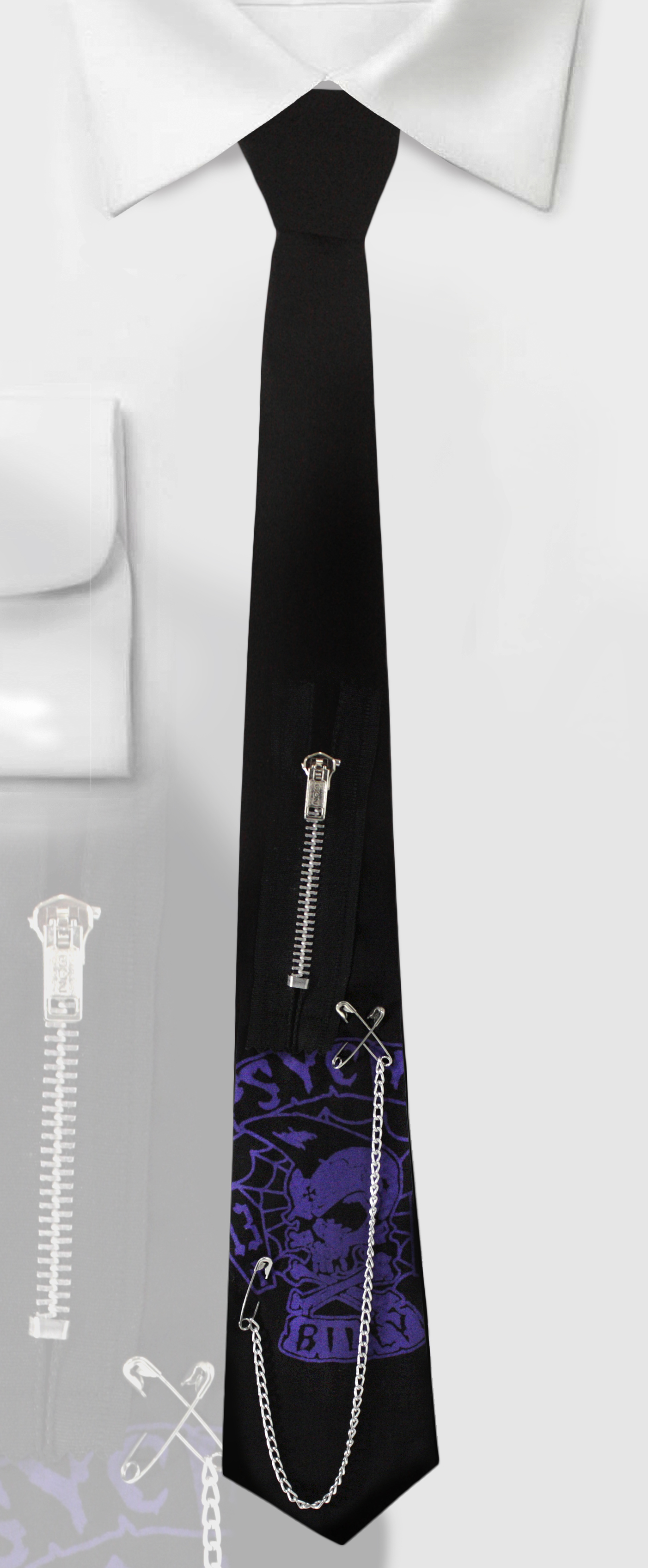 Галстук Psychobilly - фото 4 - rockbunker.ru