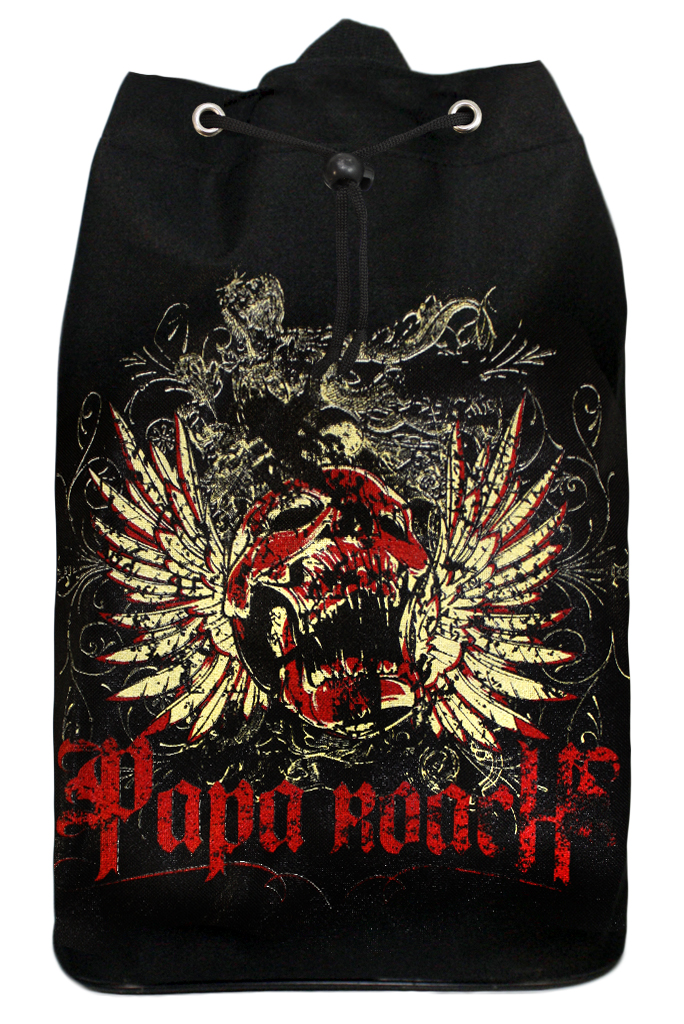 Торба Papa Roach текстильная - фото 1 - rockbunker.ru