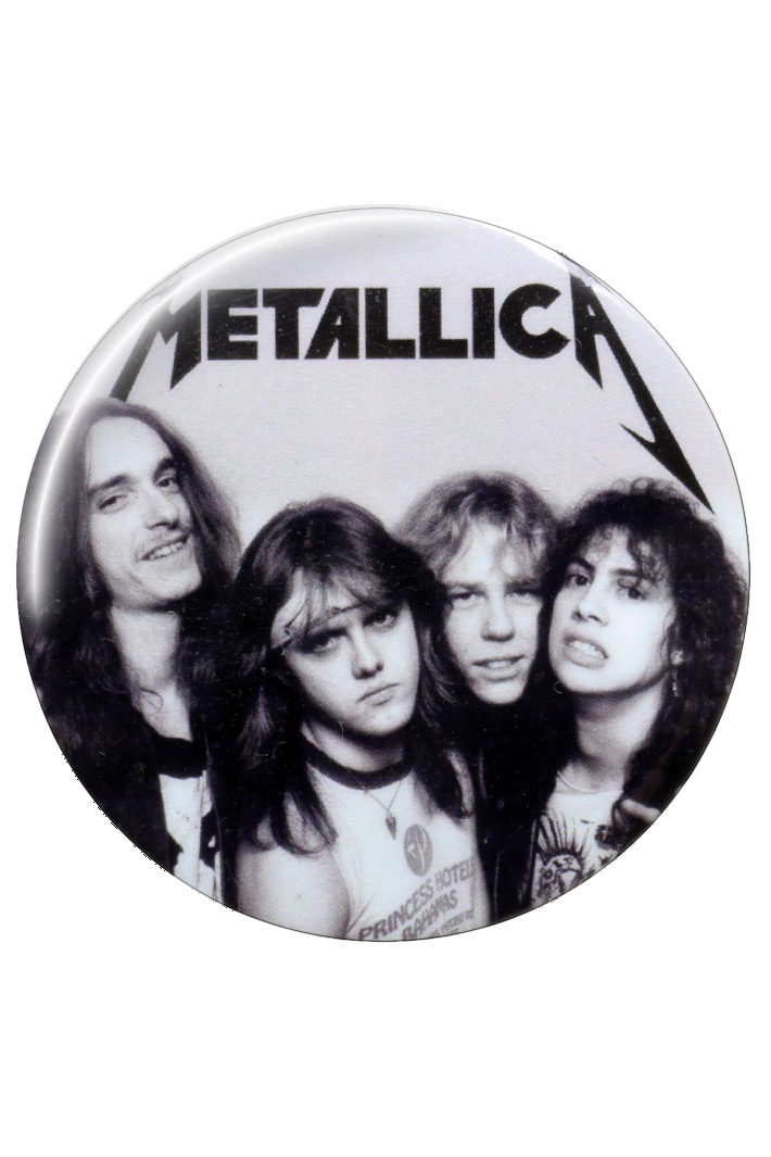 Значок RockMerch Metallica - фото 1 - rockbunker.ru