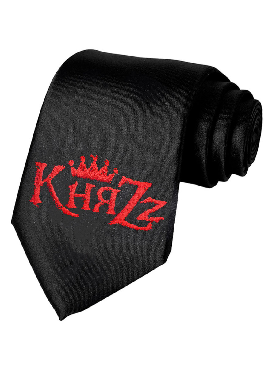 Галстук КняZZ - фото 1 - rockbunker.ru