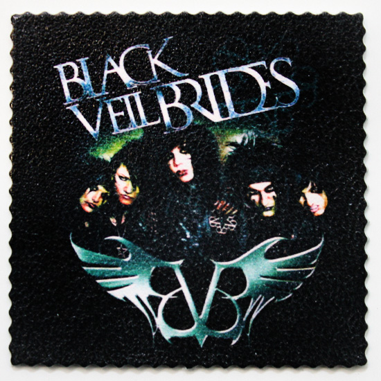 Кожаная нашивка Black Veil Brides - фото 1 - rockbunker.ru