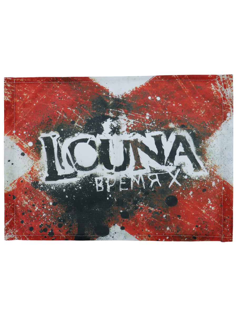 Флаг автомобильный Louna - фото 2 - rockbunker.ru
