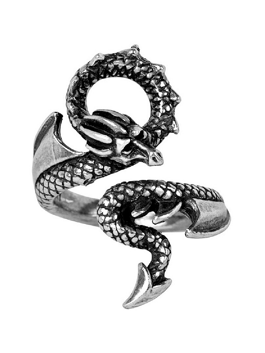 Кольцо Alchemy Gothic R245 Dragons Lure - фото 1 - rockbunker.ru