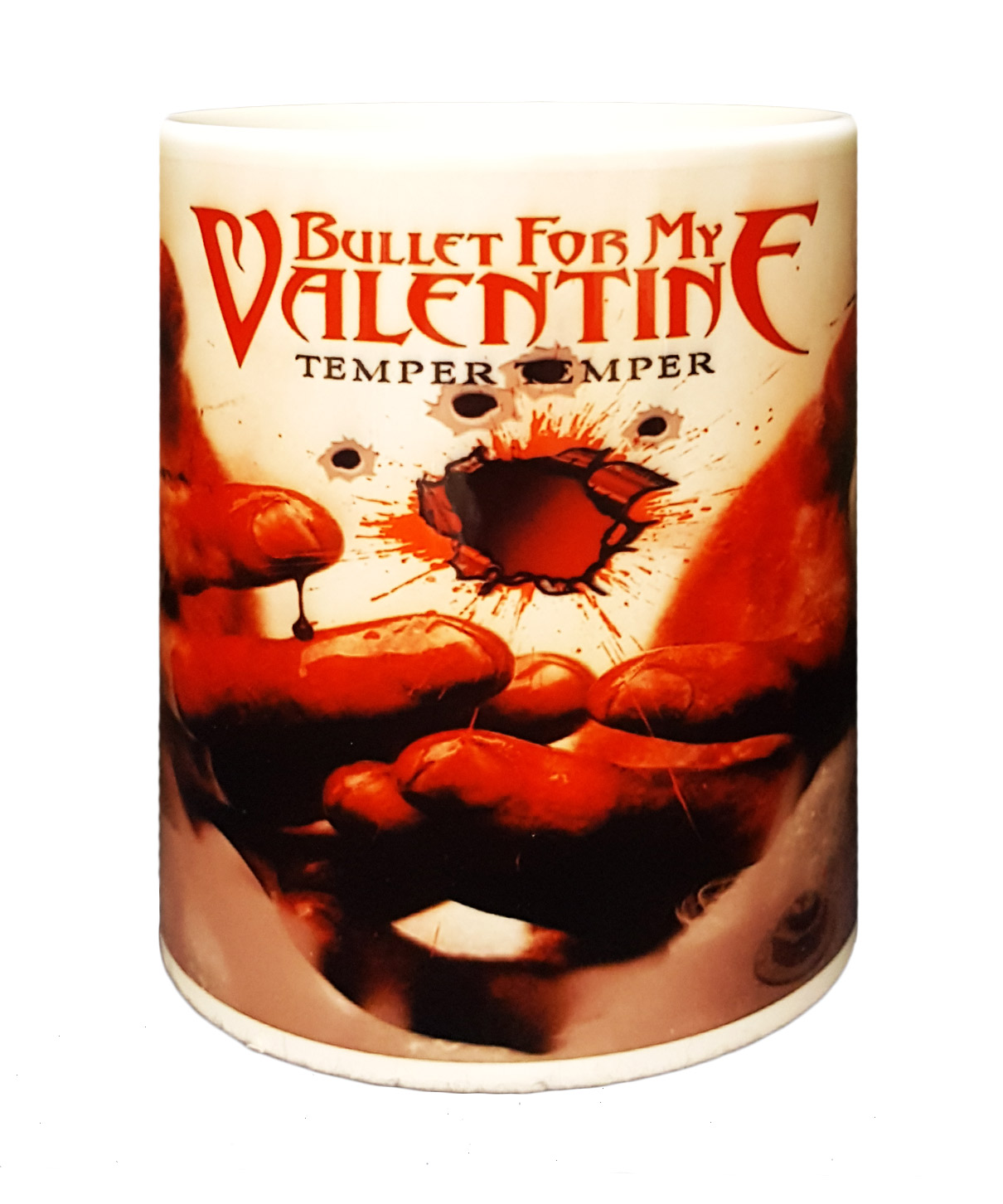 Кружка Bullet for my Valentine - фото 1 - rockbunker.ru