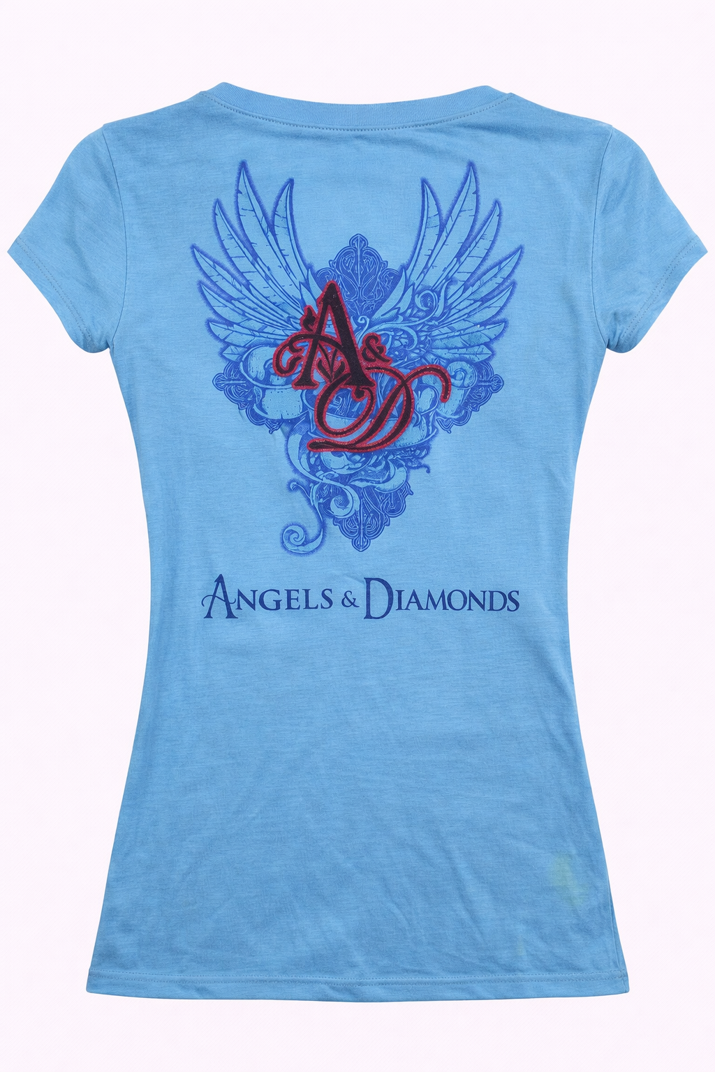 Футболка женская Xzavier AD241TQW-SE Wings Of Fire - фото 2 - rockbunker.ru