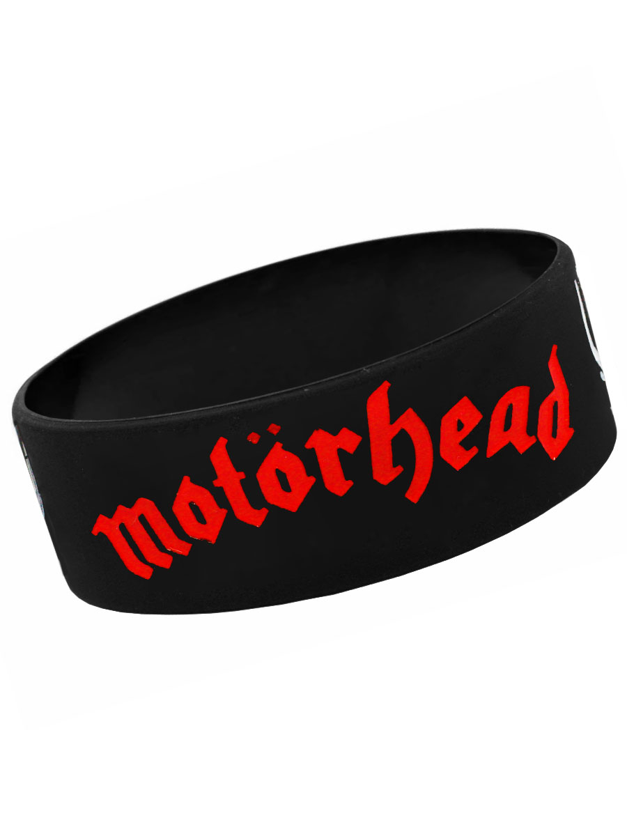 Браслет силиконовый Motorhead - фото 1 - rockbunker.ru