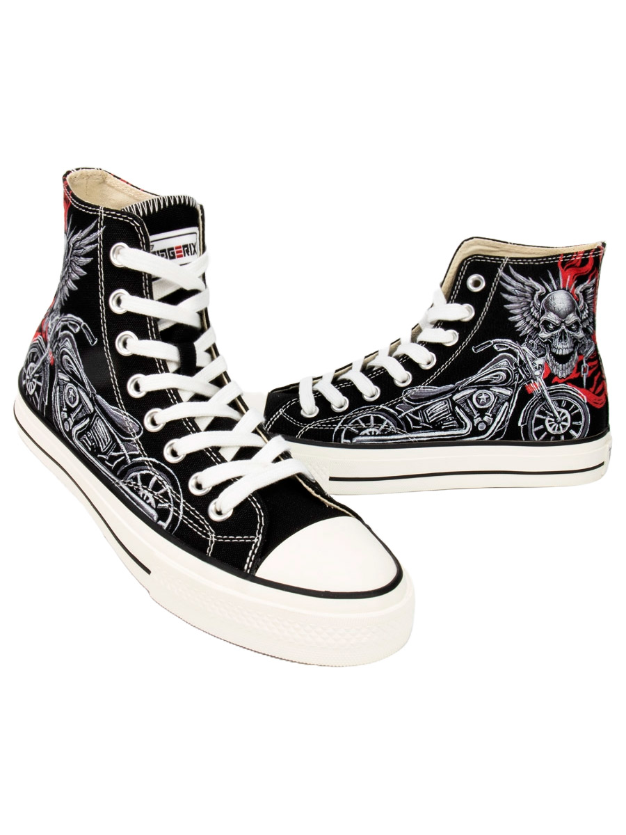 Кеды Triggerix 8 блоков Biker - фото 4 - rockbunker.ru