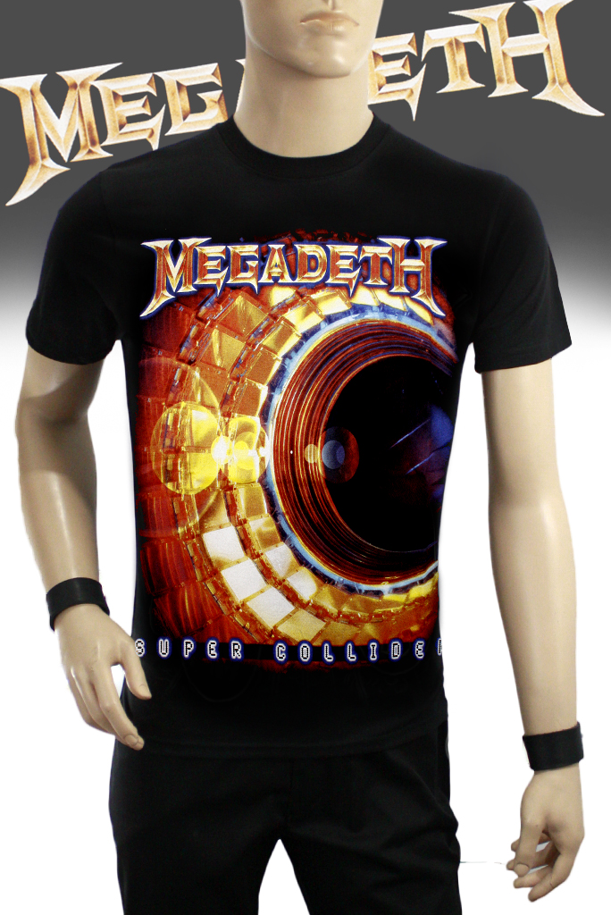 Футболка Hot Rock Megadeth Super Collider - фото 1 - rockbunker.ru
