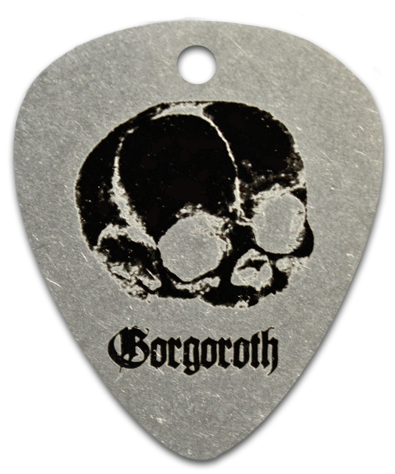 Кулон медиатор Gorgoroth - фото 1 - rockbunker.ru