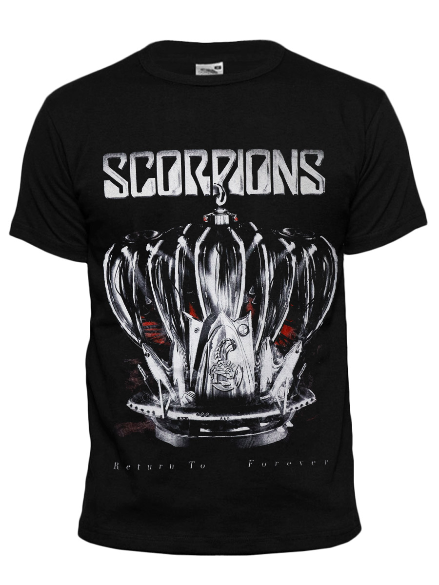 Футболка Scorpions - фото 1 - rockbunker.ru