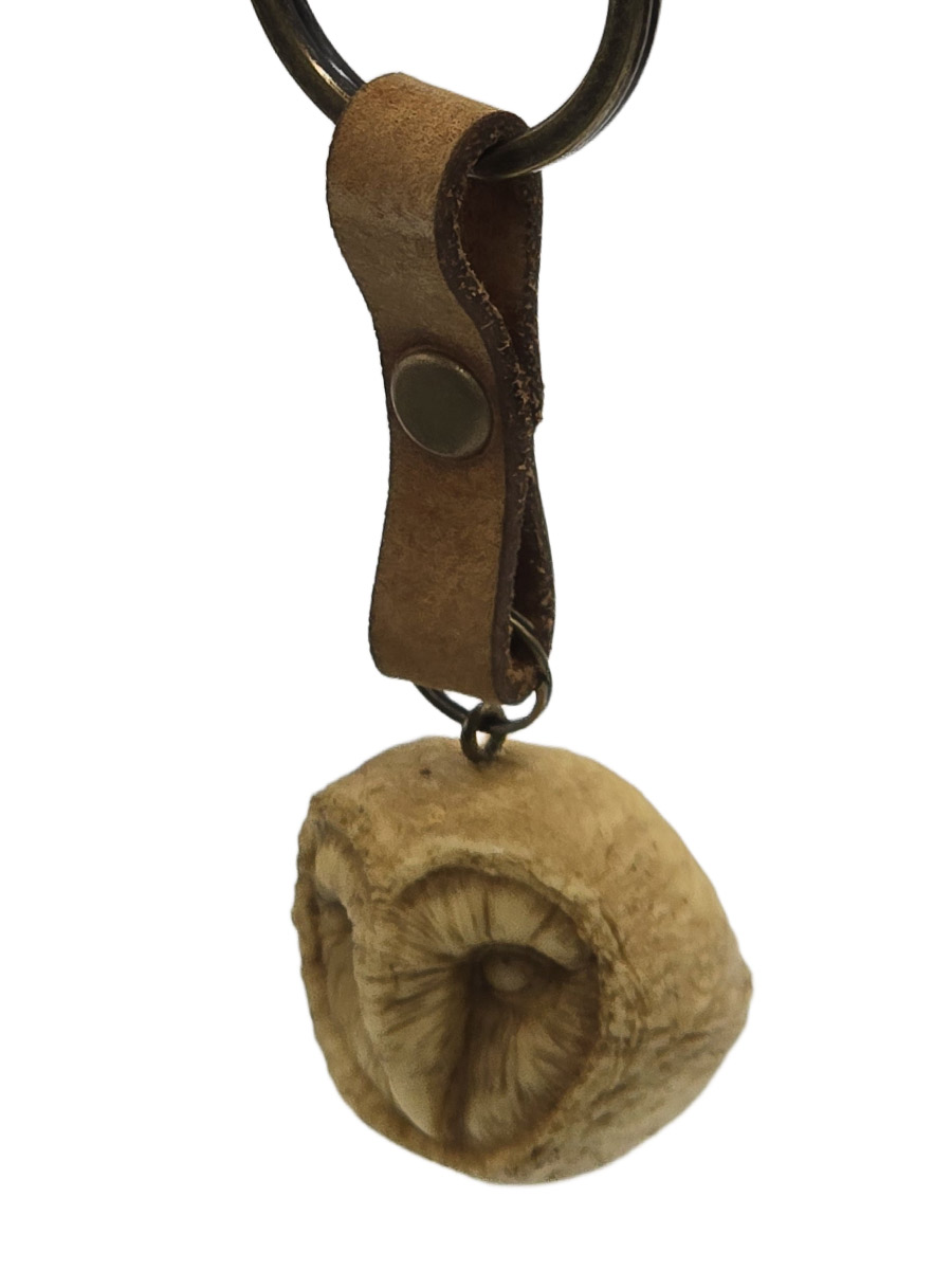 Брелок Голова Сипухи - фото 2 - rockbunker.ru