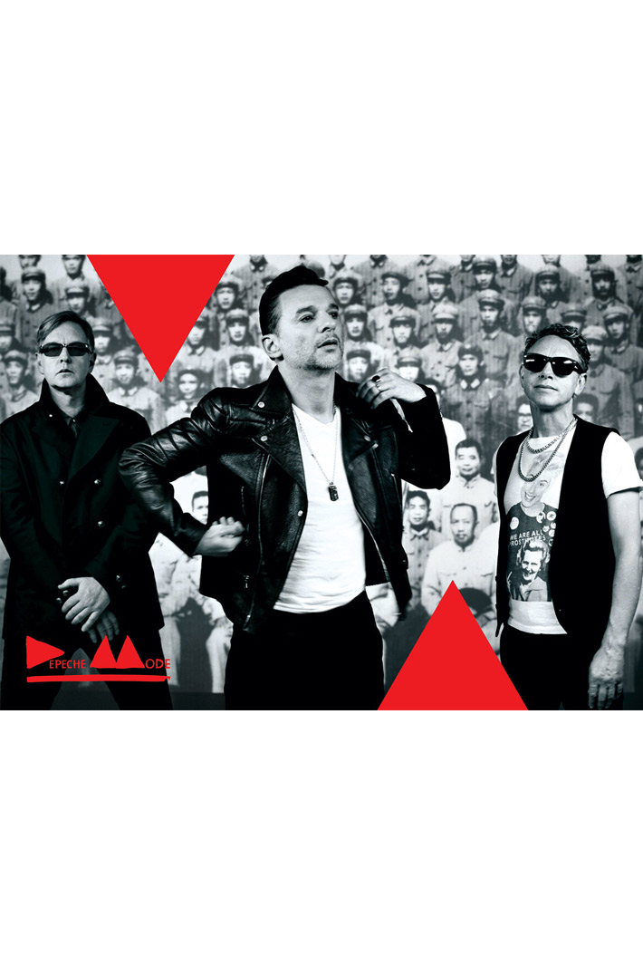 Плакат Depeche Mode - фото 1 - rockbunker.ru