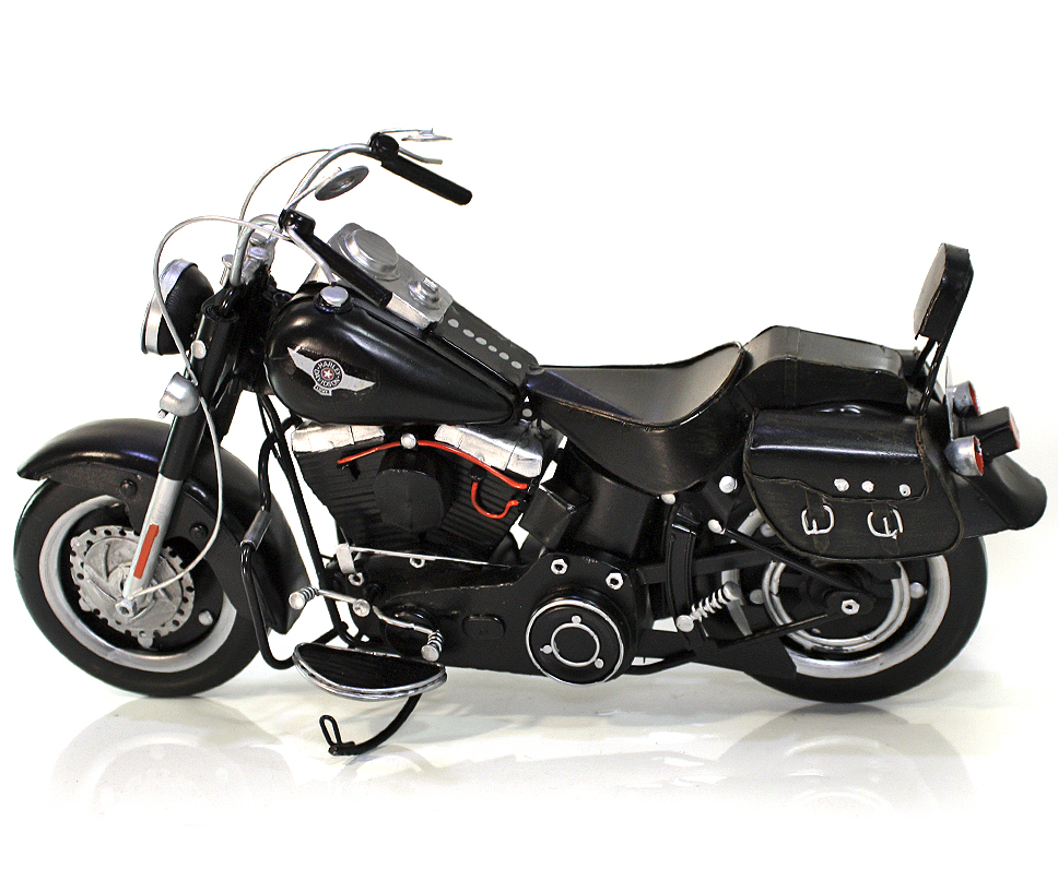 Сувенирная модель Мотоцикл ручной работы Harley Davidson - фото 3 - rockbunker.ru
