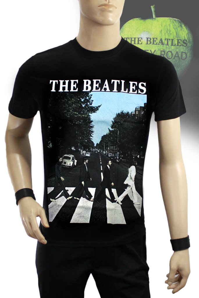 Футболка The Beatles Abbey Road - фото 1 - rockbunker.ru