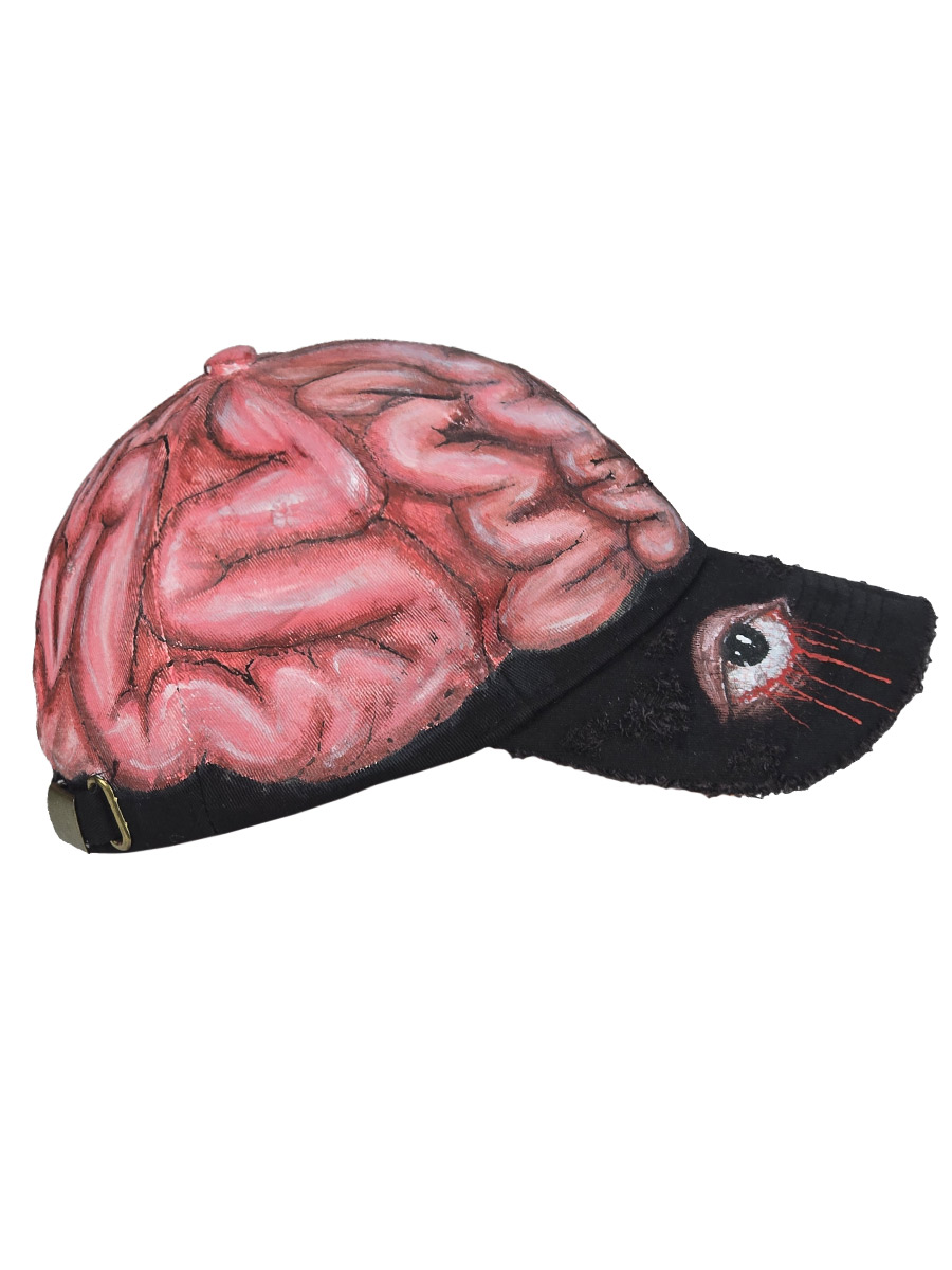 Кепка кастомная Brain - фото 2 - rockbunker.ru