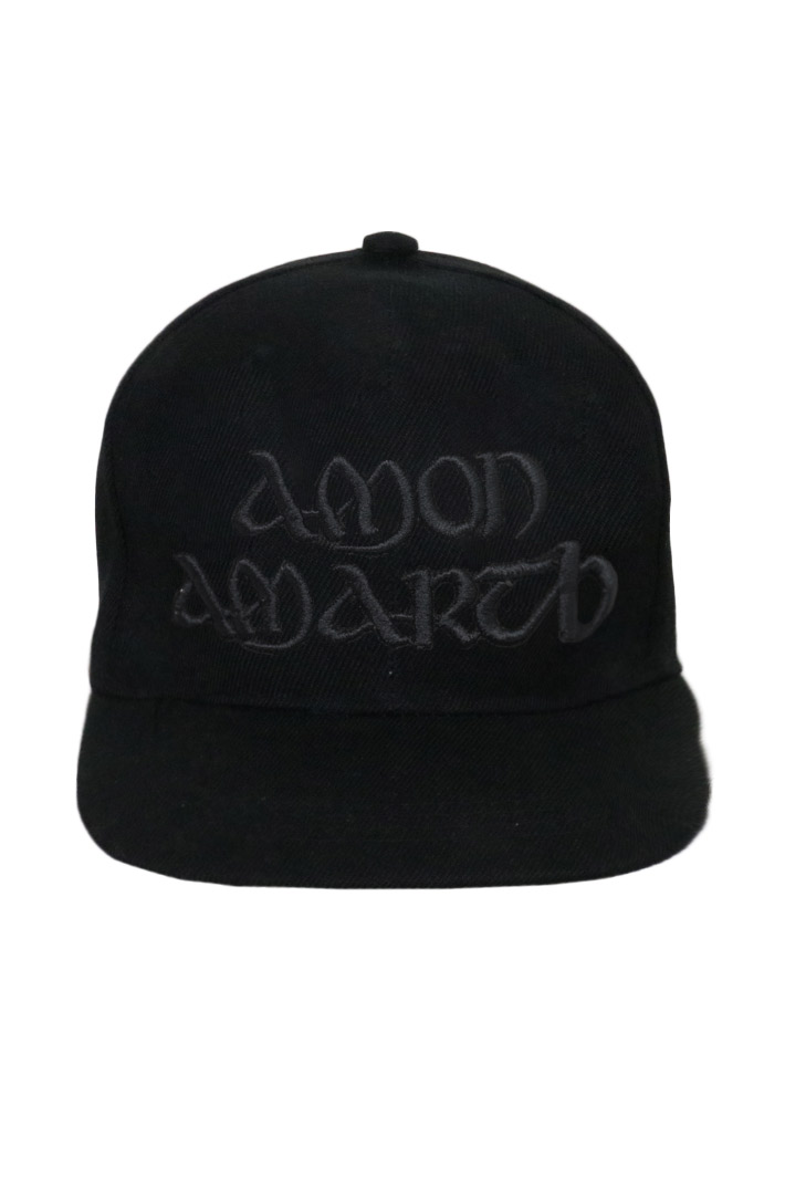 Бейсболка снэпбэк Amon Amarth с 3D вышивкой - фото 2 - rockbunker.ru