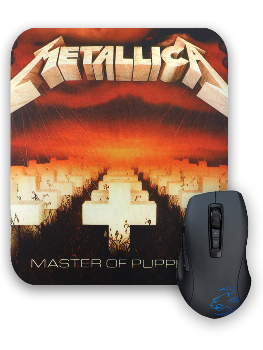 Коврик для мыши Metallica Master of Puppets - фото 1 - rockbunker.ru