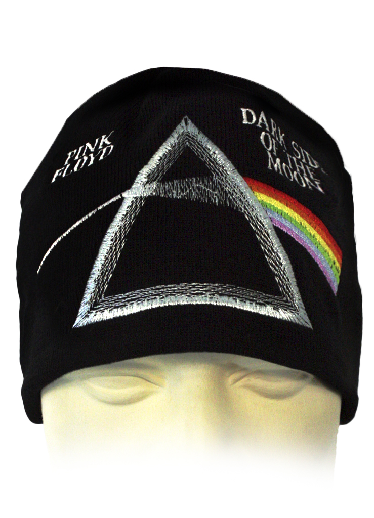 Шапка Pink Floyd The dark side of the Moon - фото 1 - rockbunker.ru