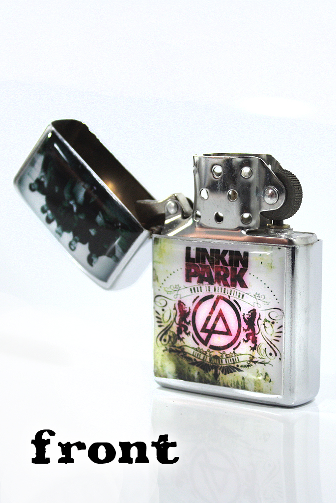 Зажигалка RockMerch Linkin Park Road to revolution - фото 2 - rockbunker.ru