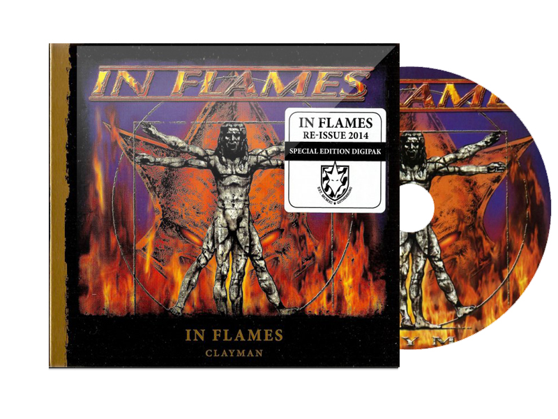 CD Диск In Flames Clayman digipack - фото 1 - rockbunker.ru