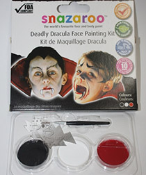 Набор красок для лица Мертвый Дракула Snazaroo Deadly Dracula - фото 1 - rockbunker.ru