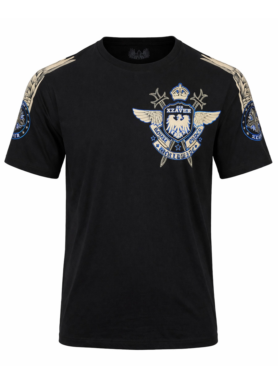 Футболка Xzavier Skull Cluster - фото 1 - rockbunker.ru