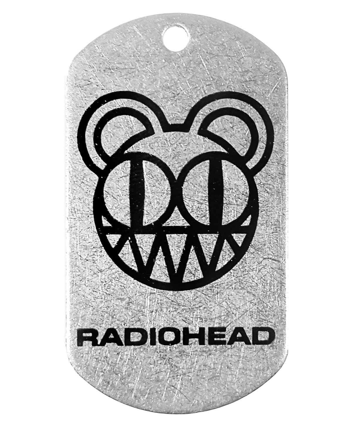 Жетон стальной Radiohead - фото 1 - rockbunker.ru