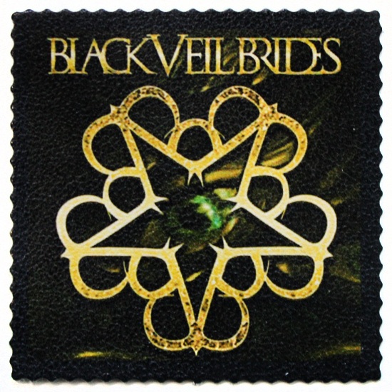 Кожаная нашивка Black Veil Brides - фото 1 - rockbunker.ru
