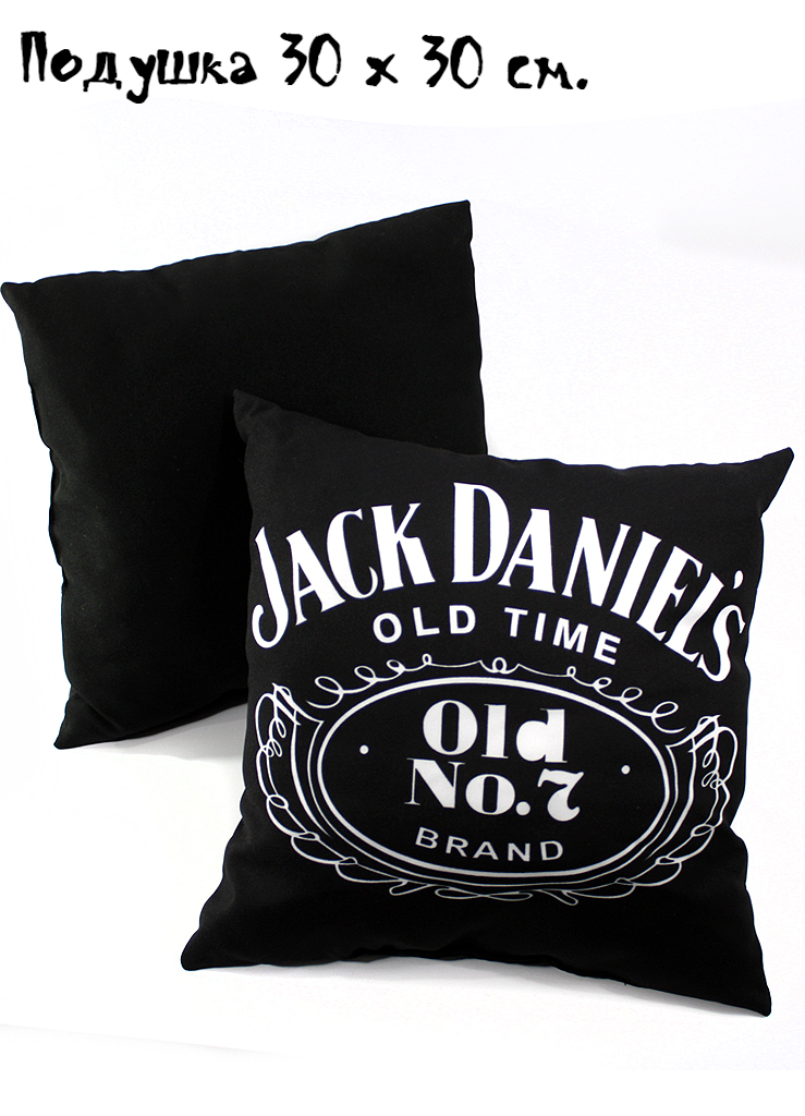 Подушка Jack Daniels - фото 2 - rockbunker.ru