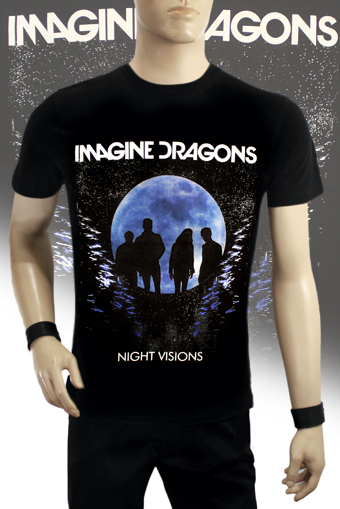 Футболка Imagine Dragons Night Visions - фото 2 - rockbunker.ru