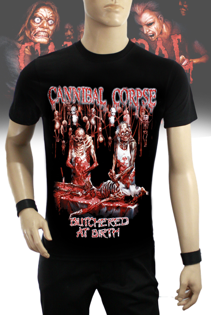 Футболка Hot Rock Cannibal Corpse Butchered At Birth - фото 1 - rockbunker.ru