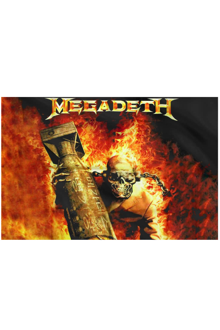 Флаг Megadeth Arsenal of Megadeath - фото 2 - rockbunker.ru