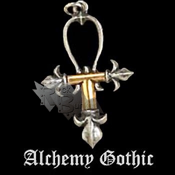 Кулон Alchemy Gothic P329 Ansate Cross - фото 2 - rockbunker.ru
