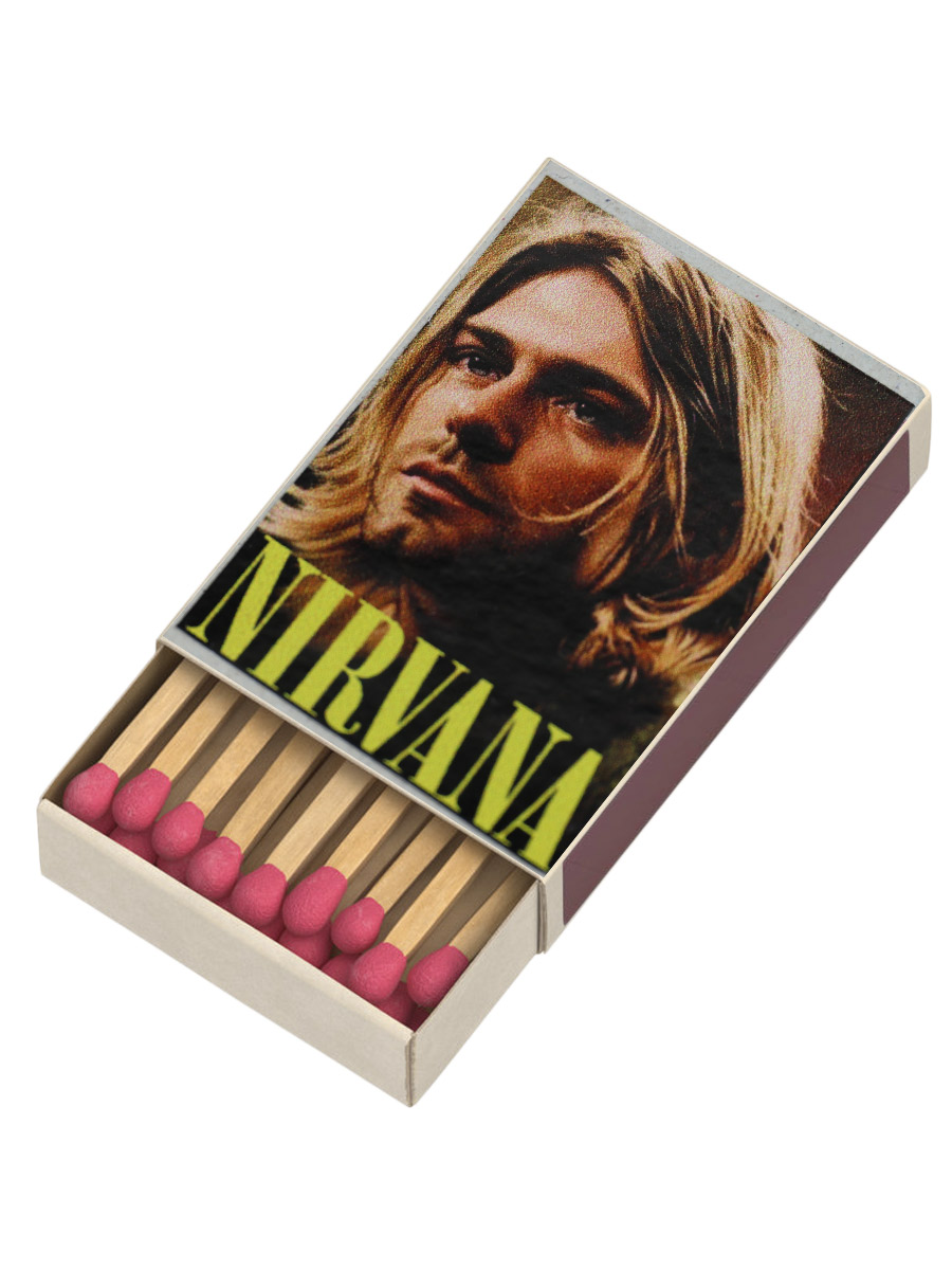 Спички с магнитом Nirvana - фото 1 - rockbunker.ru