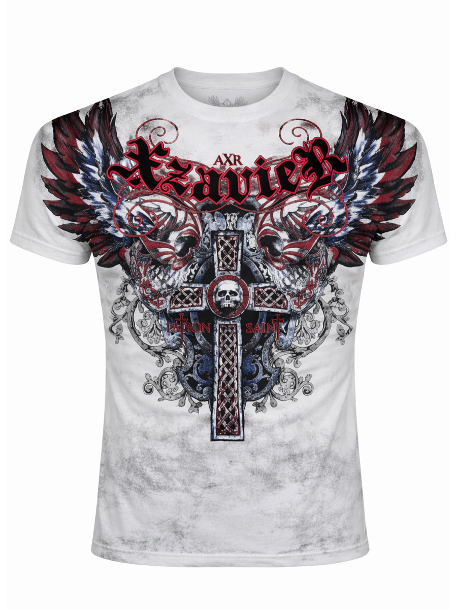 Футболка Xzavier Celtic Skulls Duo - фото 1 - rockbunker.ru