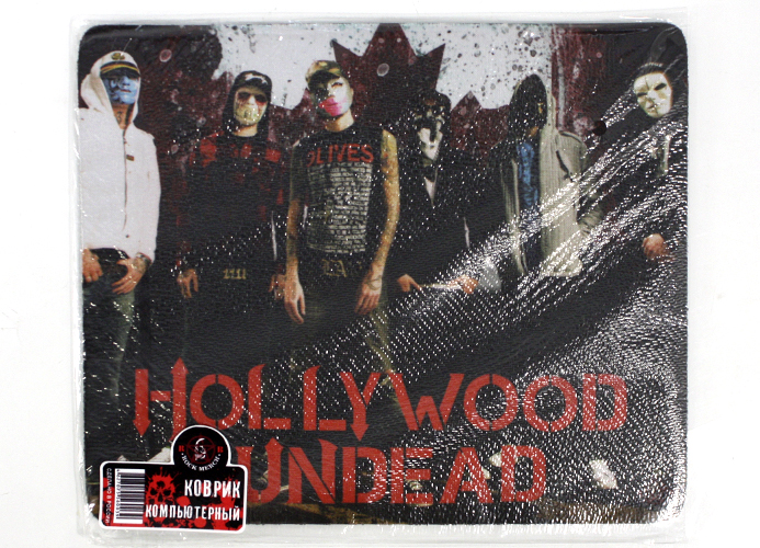 Коврик для мыши RockMerch Hollywood Undead - фото 2 - rockbunker.ru