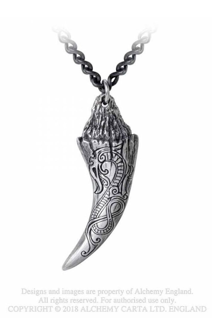 Кулон Alchemy Gothic P835 Frodas Dragon Tooth - фото 1 - rockbunker.ru