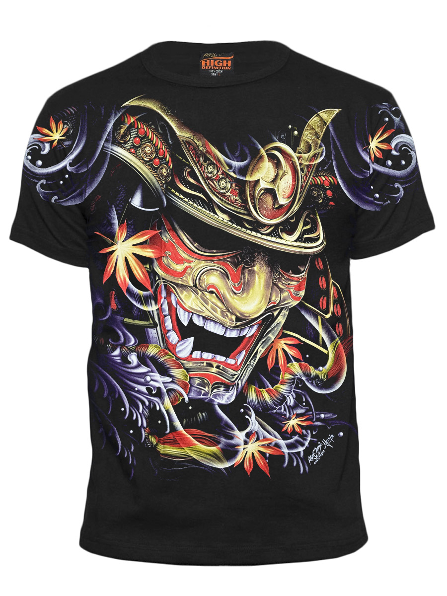 Футболка Rock Chang Маска Самурая - фото 1 - rockbunker.ru