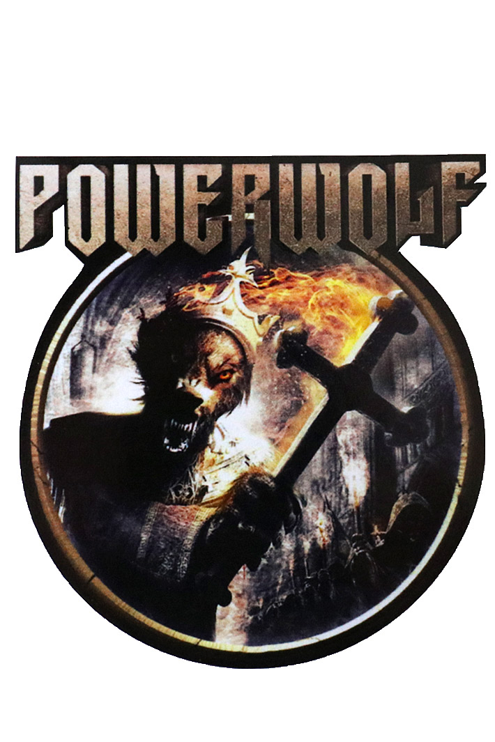 Наклейка-стикер Rock Merch Powerwolf - фото 1 - rockbunker.ru