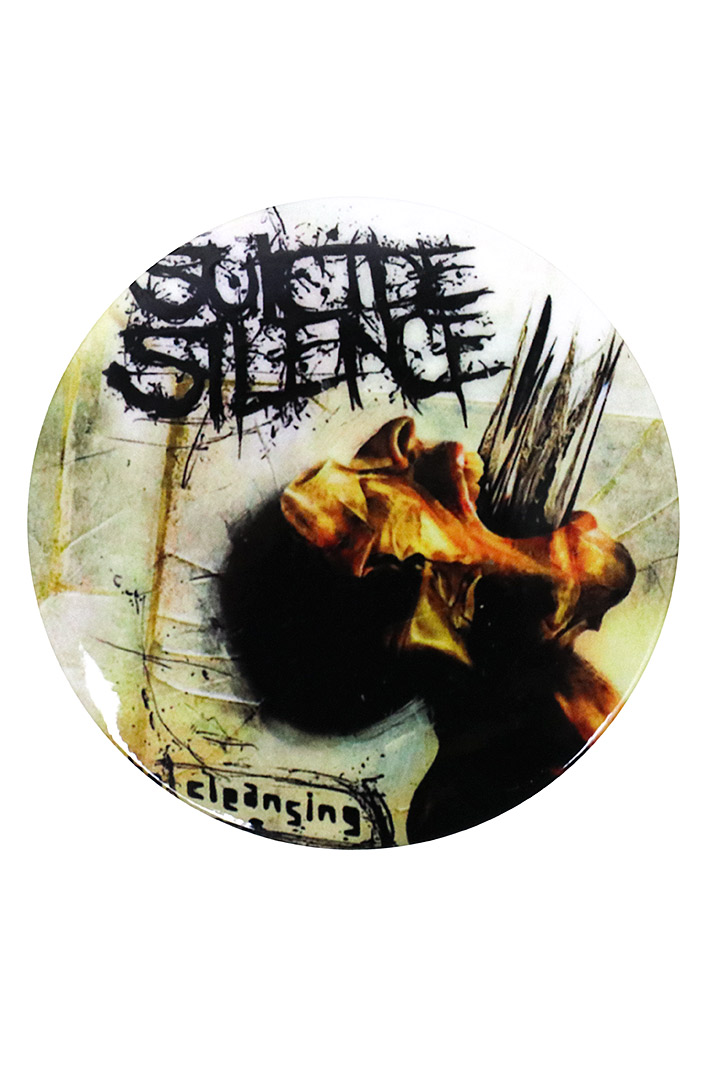 Значок RockMerch Suicide Silence The cleansing - фото 1 - rockbunker.ru