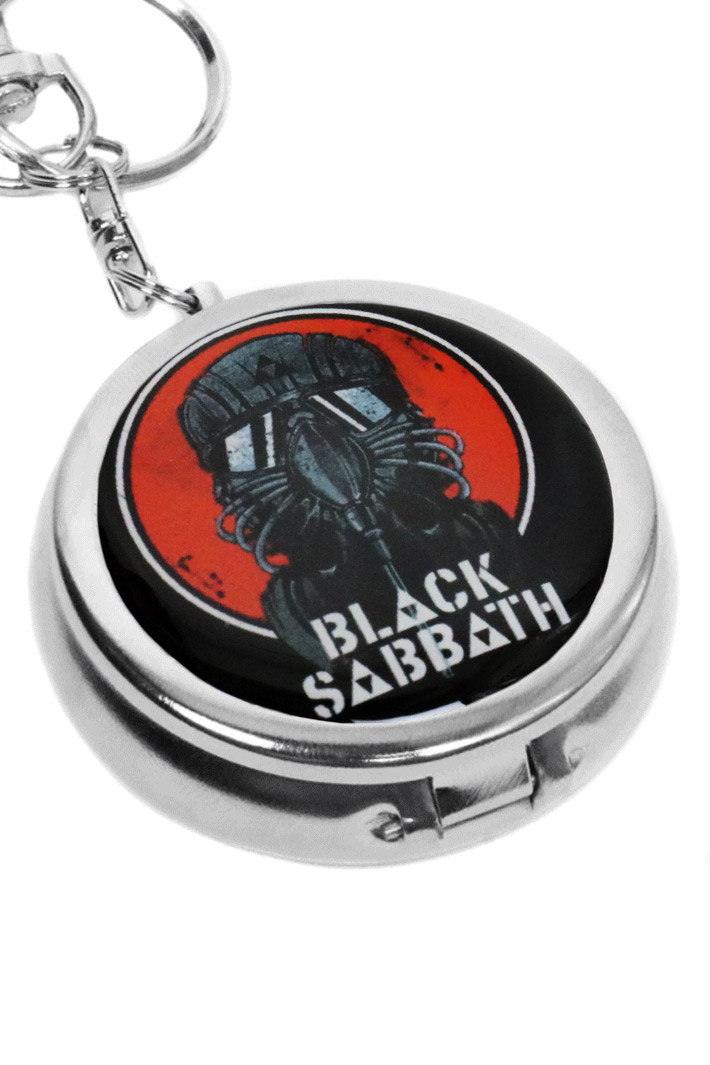 Пепельница походная RockMerch Black Sabbath - фото 1 - rockbunker.ru