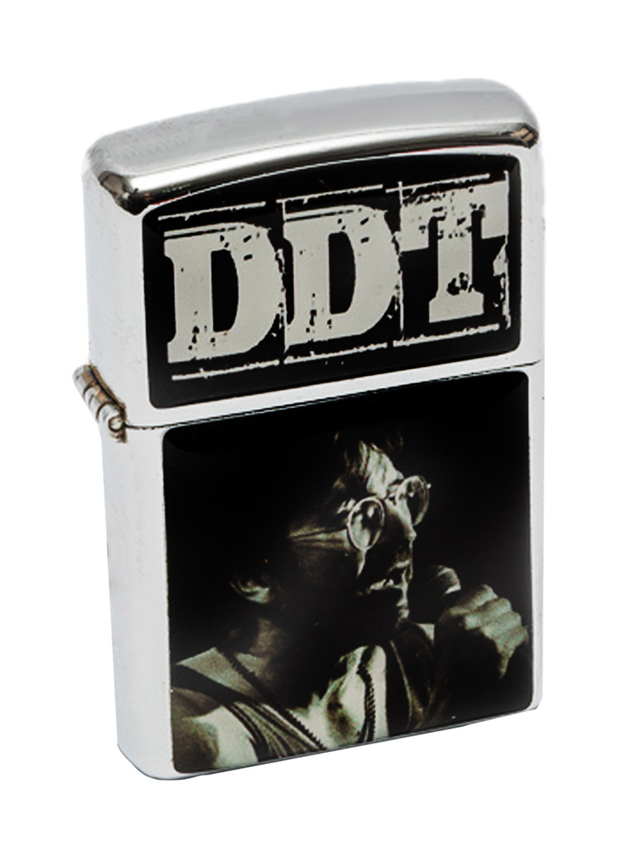 Зажигалка RockMerch DDT - фото 1 - rockbunker.ru