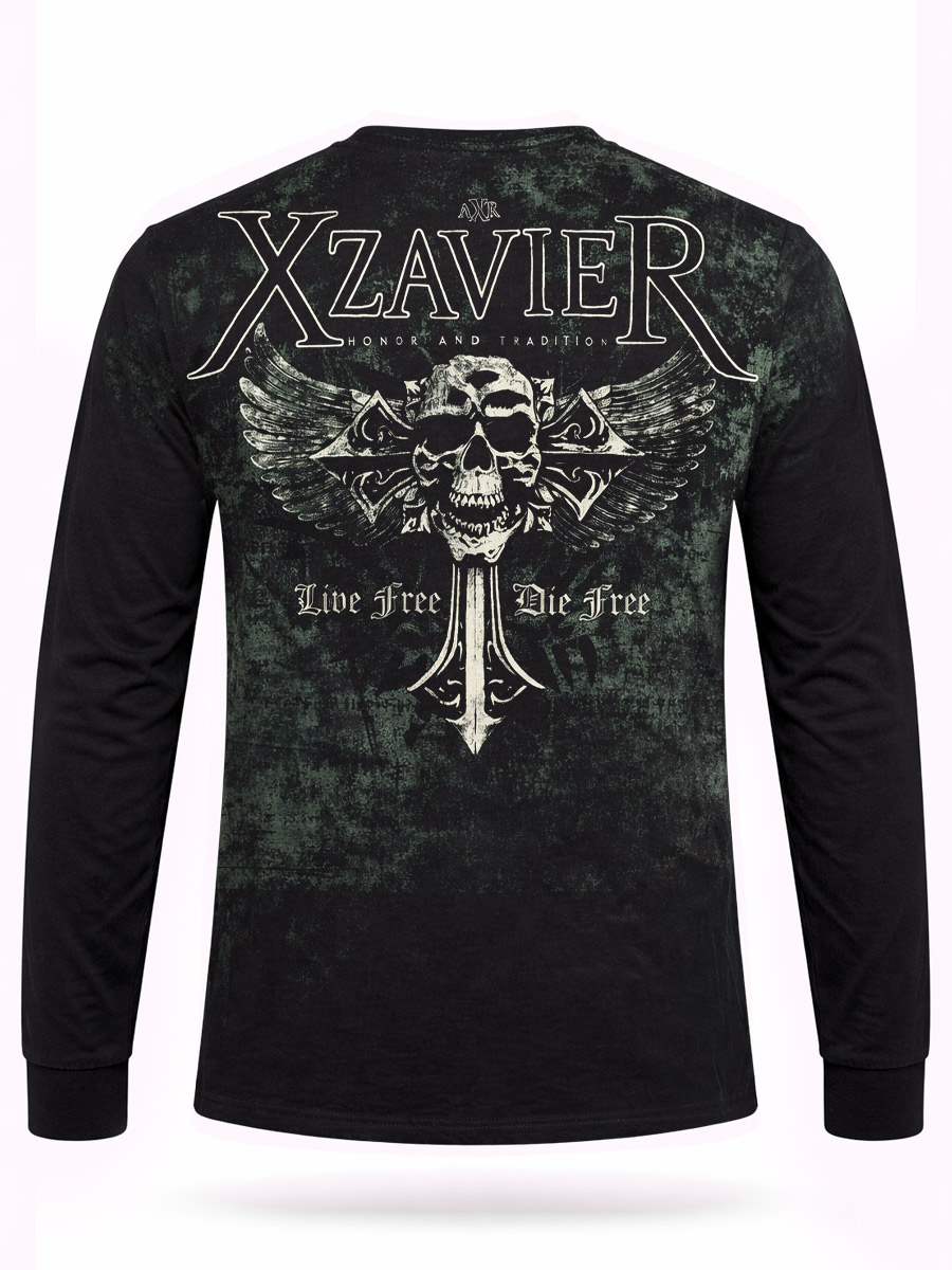 Футболка Xzavier с длинным рукавом Aviator - фото 2 - rockbunker.ru