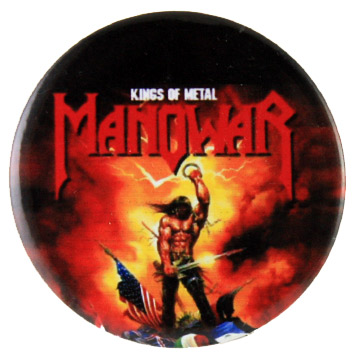 Значок Manowar - фото 1 - rockbunker.ru