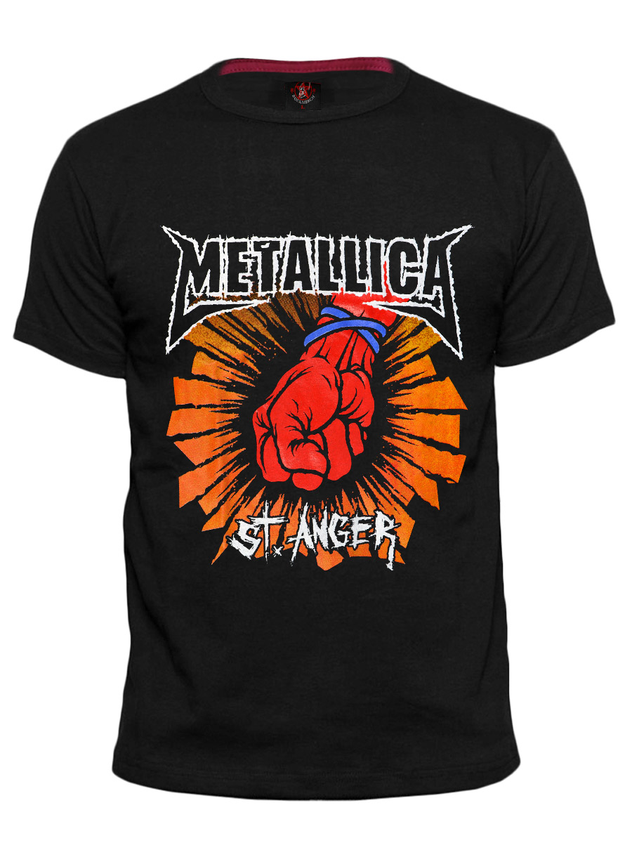 Футболка RockMerch Metallica - фото 1 - rockbunker.ru