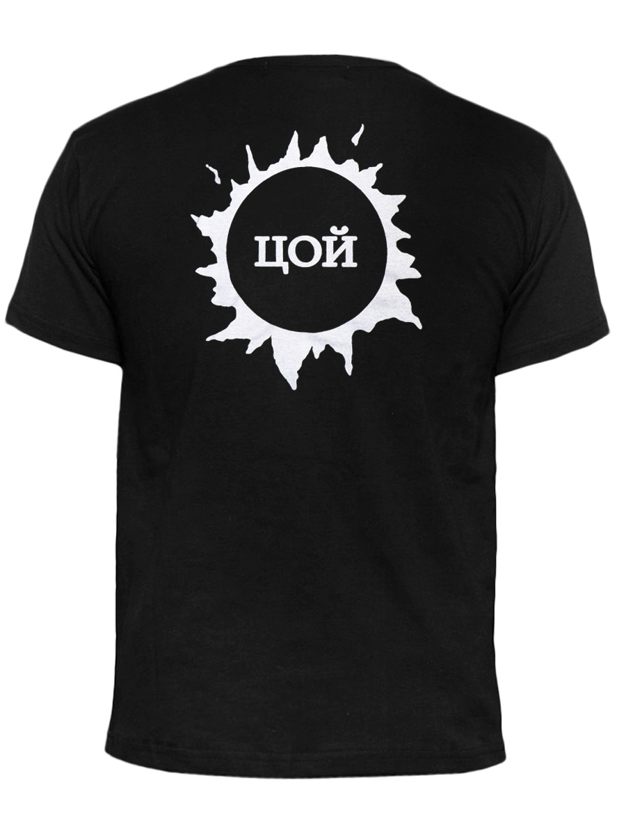 Футболка RockMerch Виктор Цой - фото 2 - rockbunker.ru