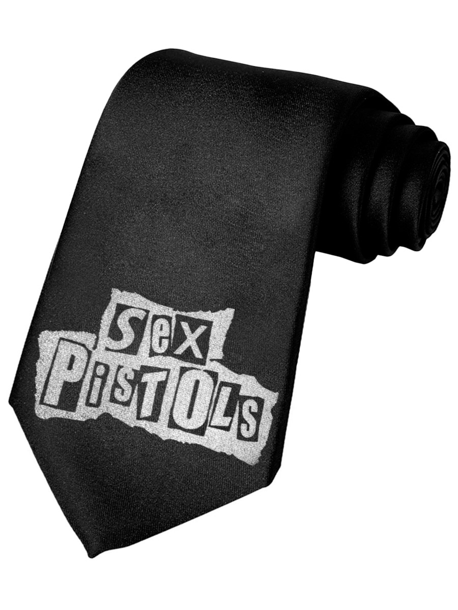 Галстук Sex Pistols - фото 1 - rockbunker.ru