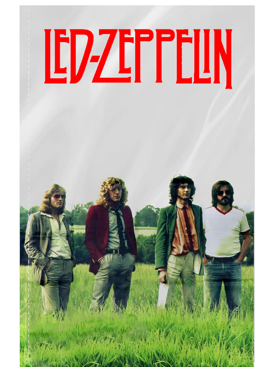 Флаг Led Zeppelin - фото 1 - rockbunker.ru