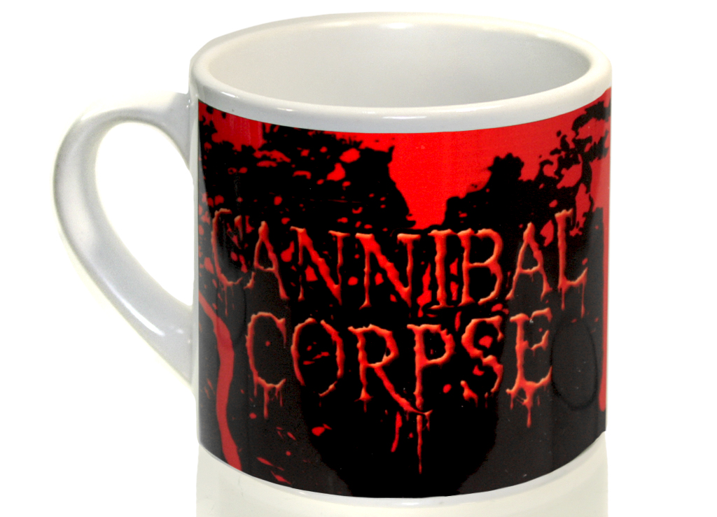 Чашка кофейная RockMerch Cannibal Corpse - фото 1 - rockbunker.ru